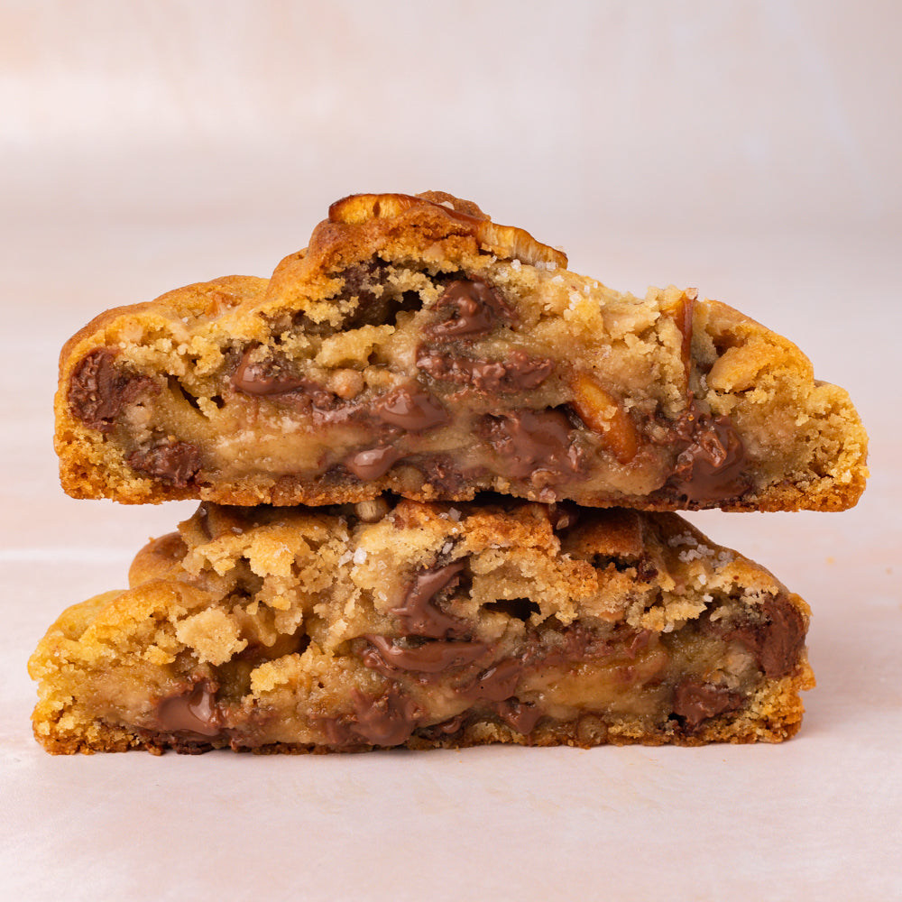NY Style sweet and salty Toffee Pretzel Chocolate
