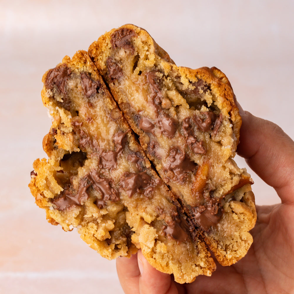 NY Style sweet and salty Toffee Pretzel Chocolate