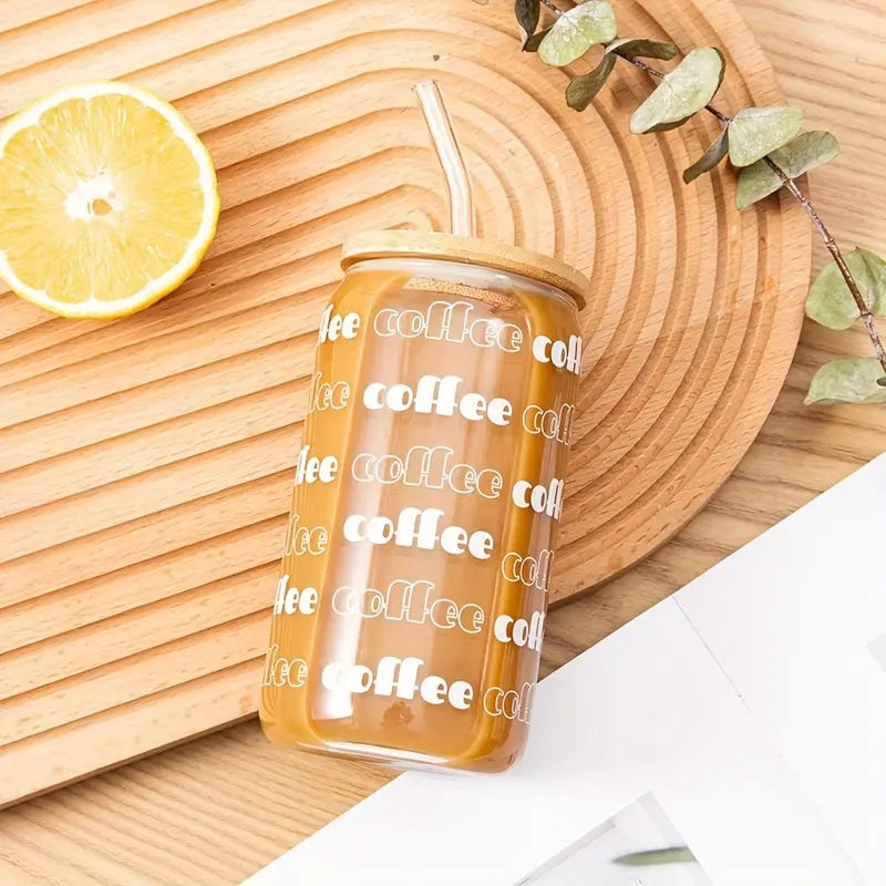 Glass Cannister Cup