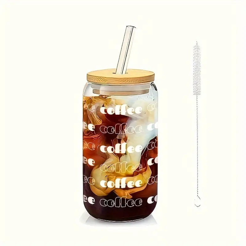 Glass Cannister Cup