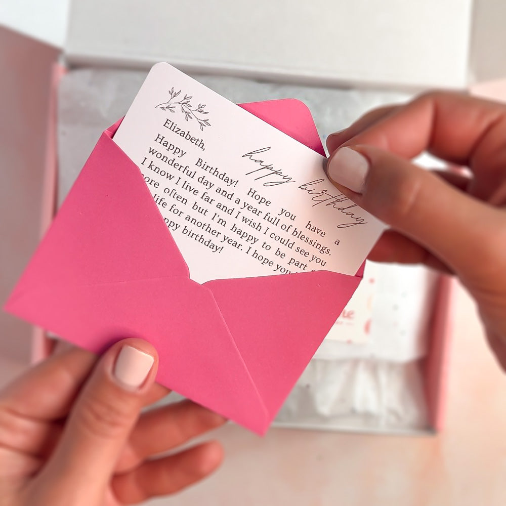 Custom Message Card