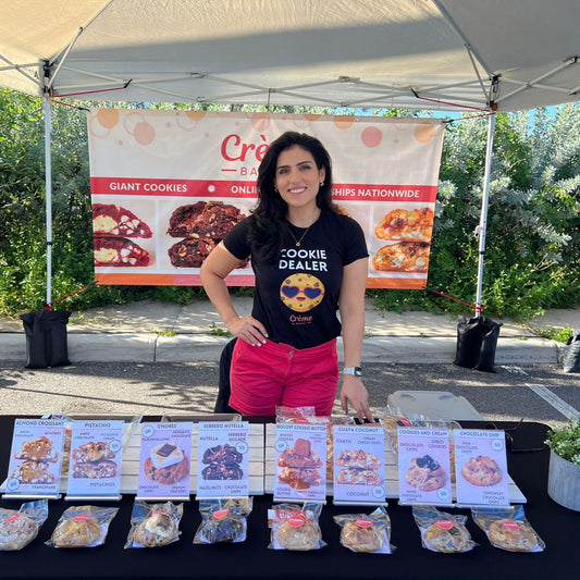 Farmers Market Set up for Bakery