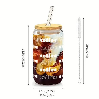Glass Cannister Cup