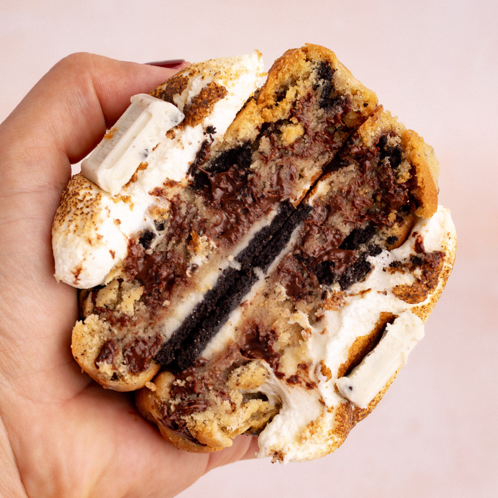 S'mores Cookies and Cream